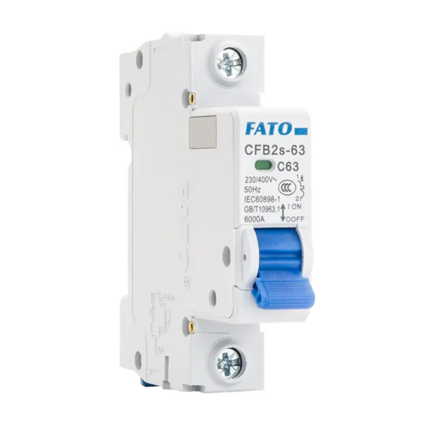 CFB2S-63 MCB DIN Rail AC Mạch thu nhỏ