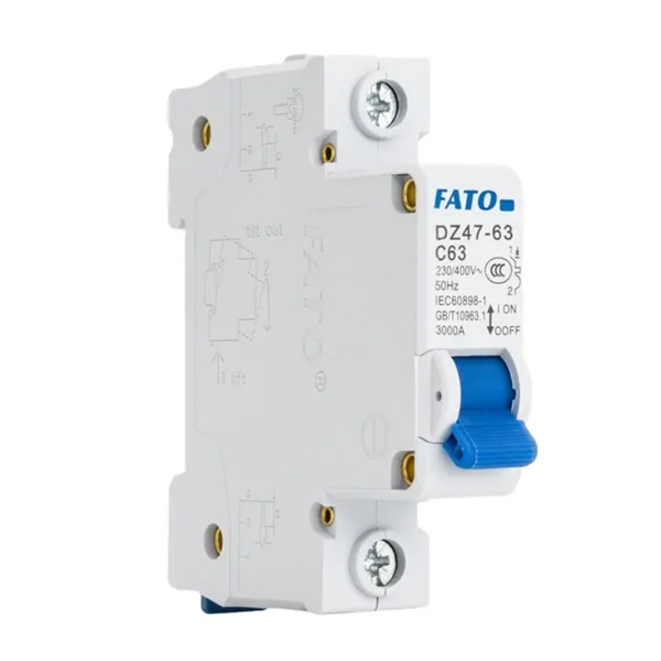 Bộ ngắt mạch thu nhỏ DZ47-63 MCB